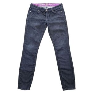 Rich & Skinny Ultra Skinny dark wash denim jeans women's size 28